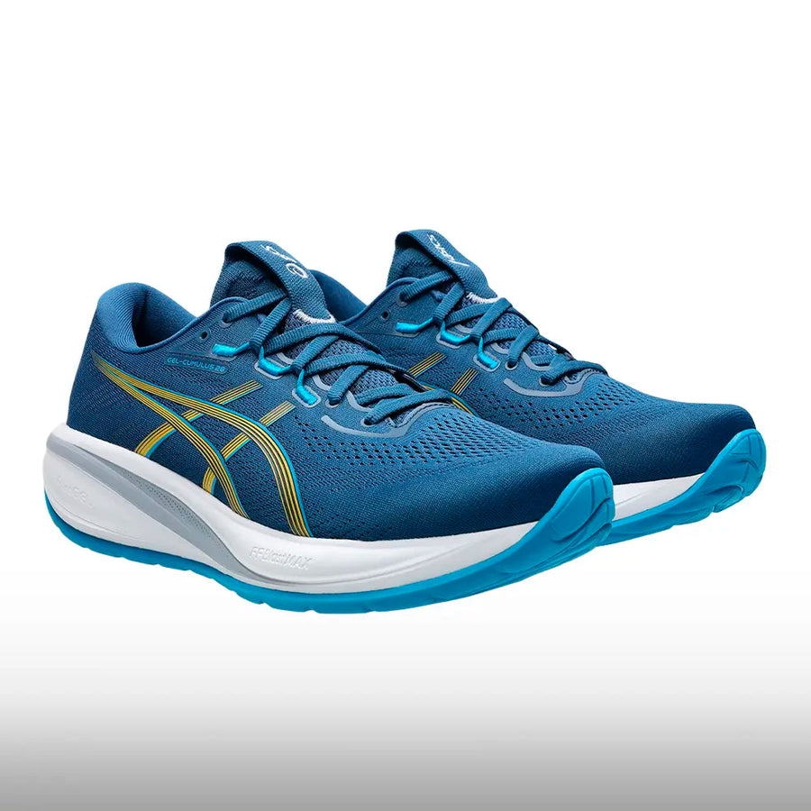 Asics Gel Cumulus 28 Hombre Twilight Blue Yamabuki