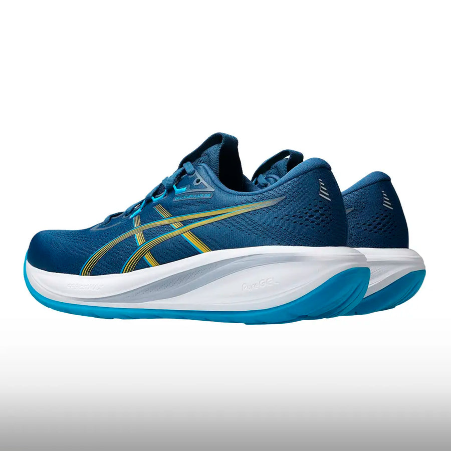 Asics Gel Cumulus 28 Hombre Twilight Blue Yamabuki