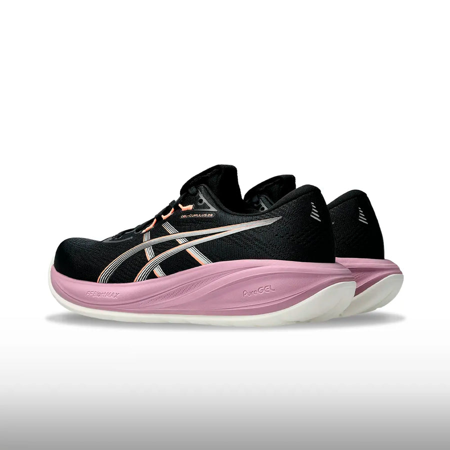 Asics Gel Cumulus 28 Mujer Black Taro Purple