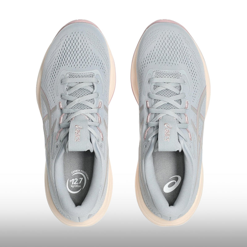 Asics Gel Cumulus 28 Mujer Grey Silver Cinza Prata