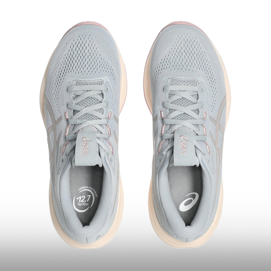 Asics Gel Cumulus 28 Mujer Grey Silver Cinza Prata