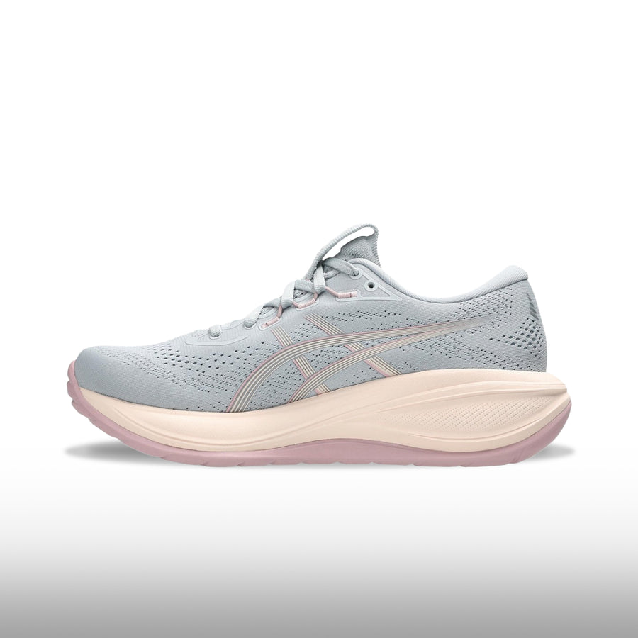 Asics Gel Cumulus 28 Mujer Grey Silver Cinza Prata