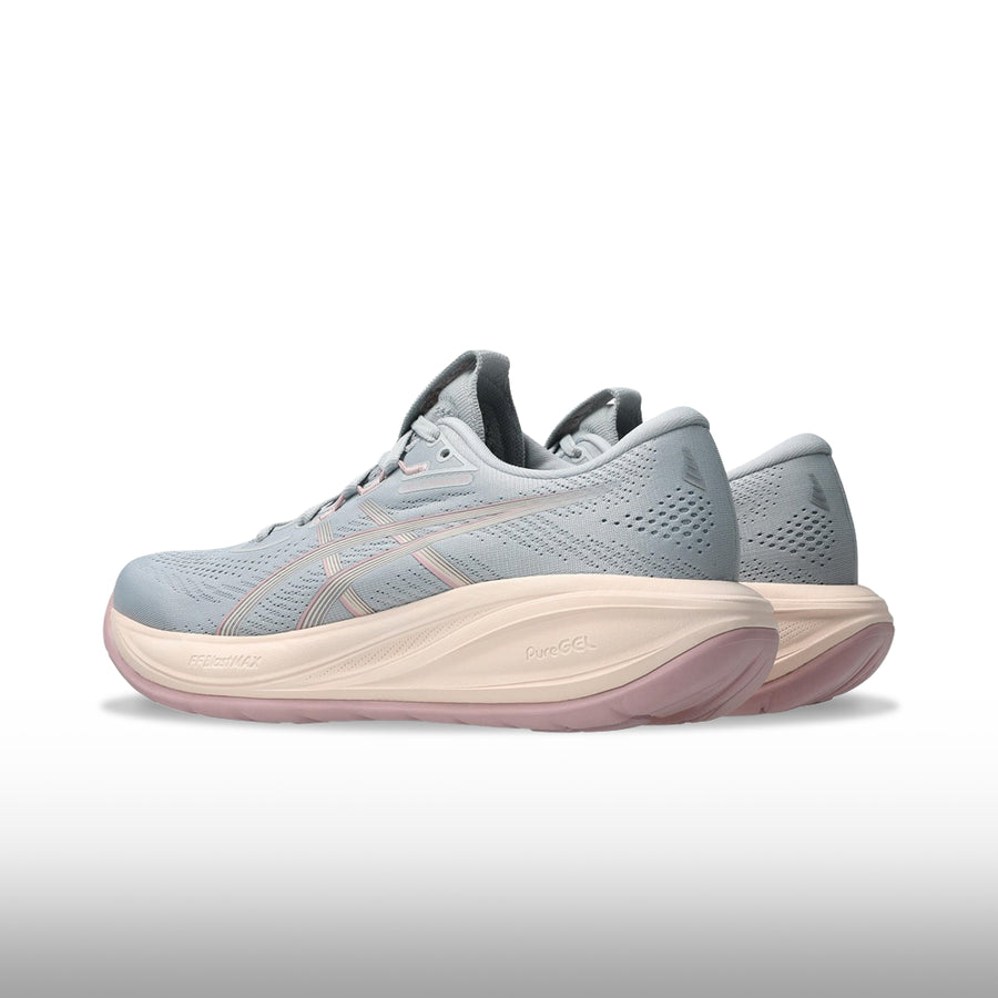 Asics Gel Cumulus 28 Mujer Grey Silver Cinza Prata