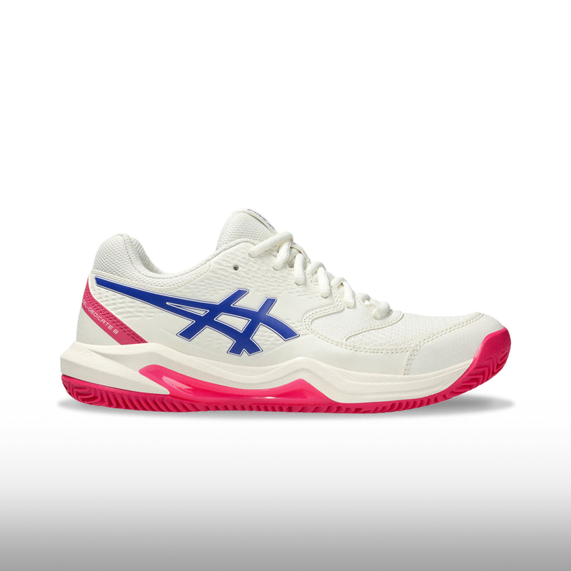 Asics Gel Dedicate 8 Clay Mujer Cream Dark Cobalt