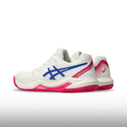 Asics Gel Dedicate 8 Clay Mujer Cream Dark Cobalt