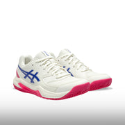 Asics Gel Dedicate 8 Clay Mujer Cream Dark Cobalt