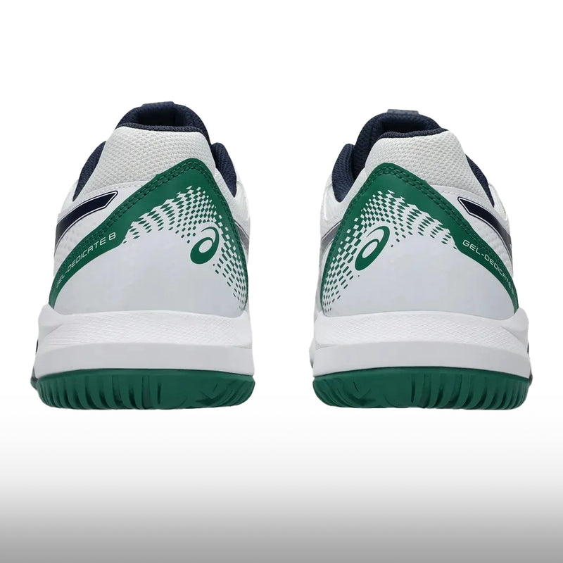 Asics Gel Dedicate 8 Hombre White  Midnight