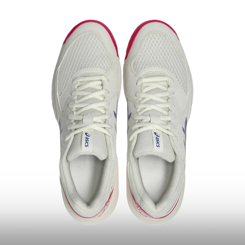 Asics Gel Dedicate 8 Mujer Cream Dark Cobalt