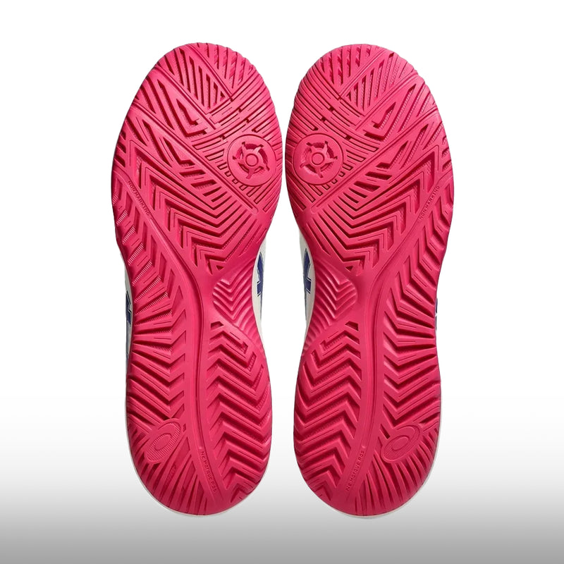 Asics Gel Dedicate 8 Mujer Cream Dark Cobalt