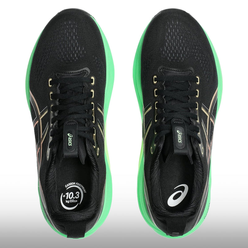 Asics Gel Kayano 32 Hombre Black Vital Green