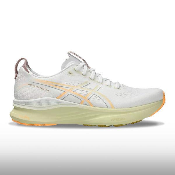 Asics Gel Kayano 32 Hombre White Orange Glow