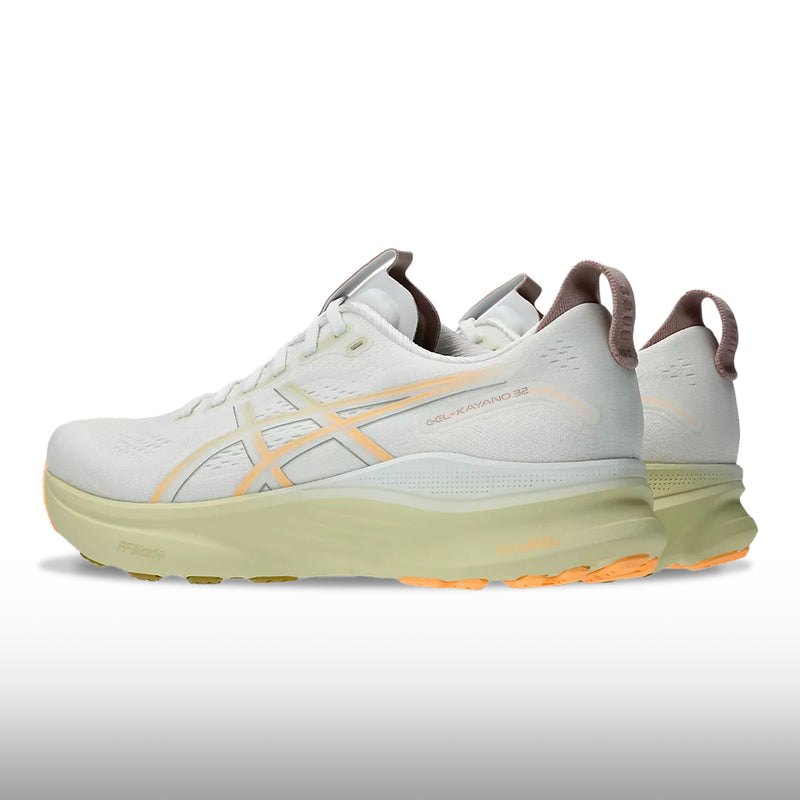 Asics Gel Kayano 32 Hombre White Orange Glow