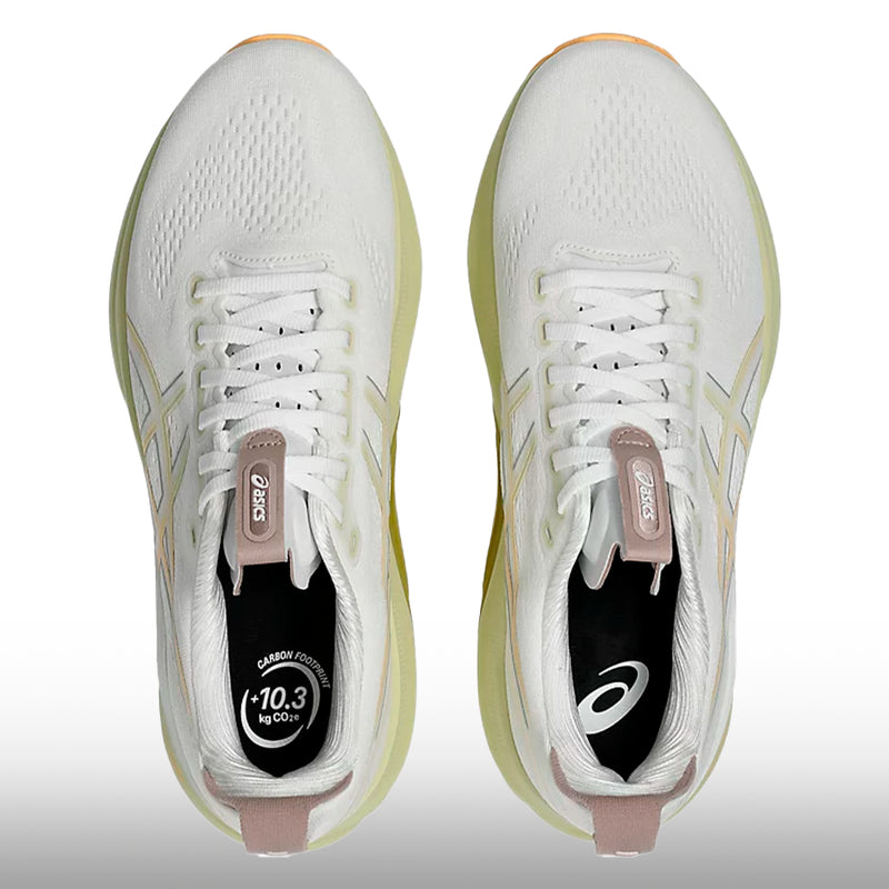 Asics Gel Kayano 32 Hombre White Orange Glow