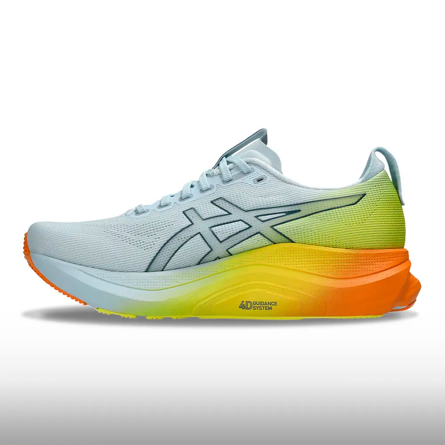 Asics Gel Kayano 32 Sunny Sizzle Hombre Sky Lemon Spark