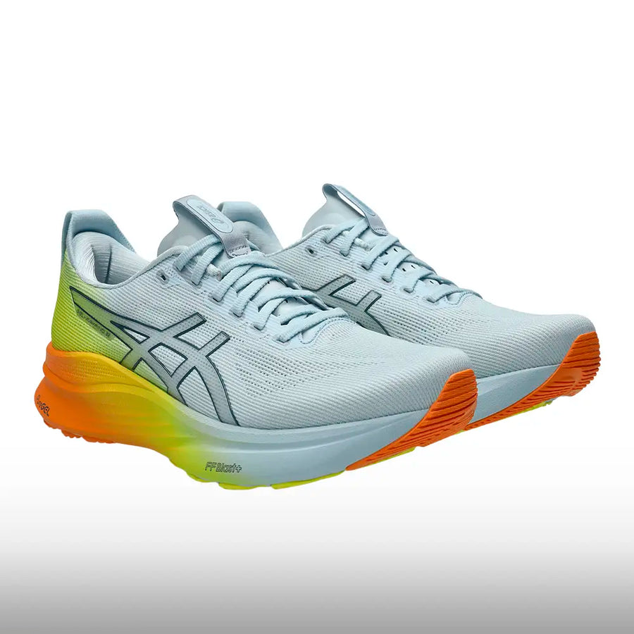 Asics Gel Kayano 32 Sunny Sizzle Hombre Sky Lemon Spark