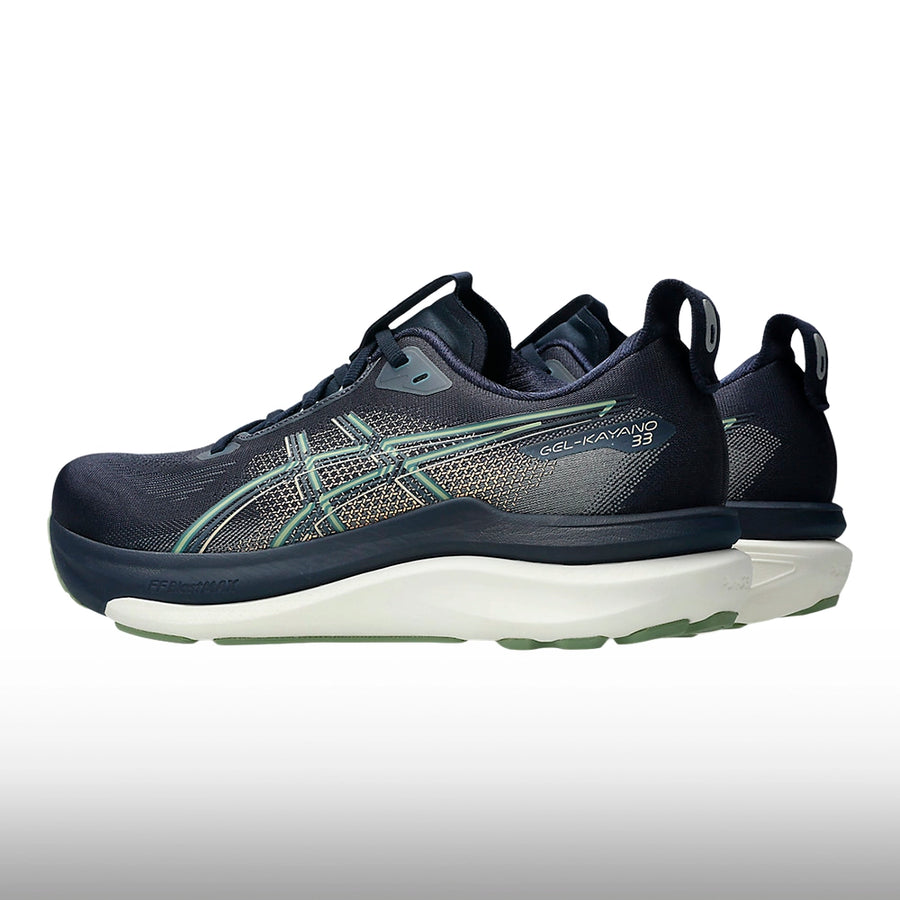 Asics Gel Kayano 33 Hombre Midnight Khaki Green