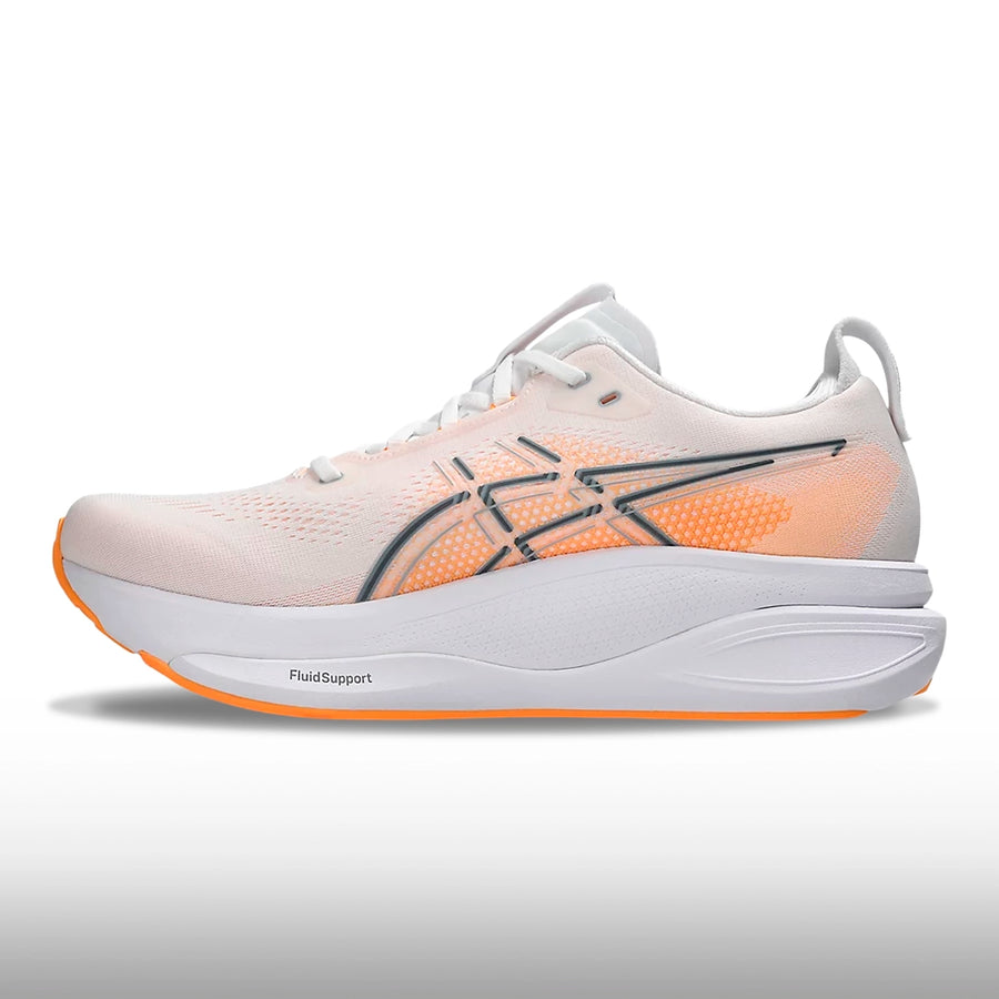 Asics Gel Kayano 33 Hombre White Stadium Orange