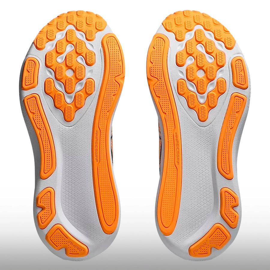 Asics Gel Kayano 33 Hombre White Stadium Orange