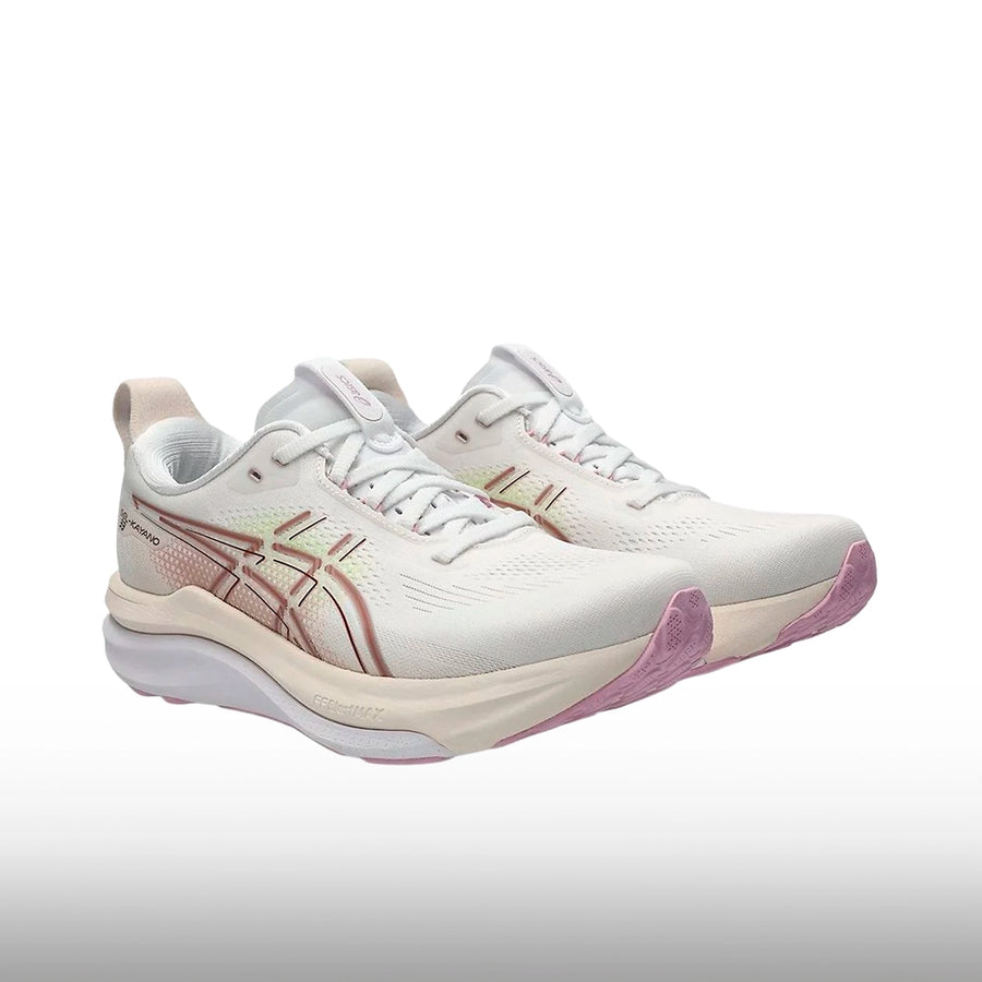 Asics Gel Kayano 33 Mujer White Hazy Lilac
