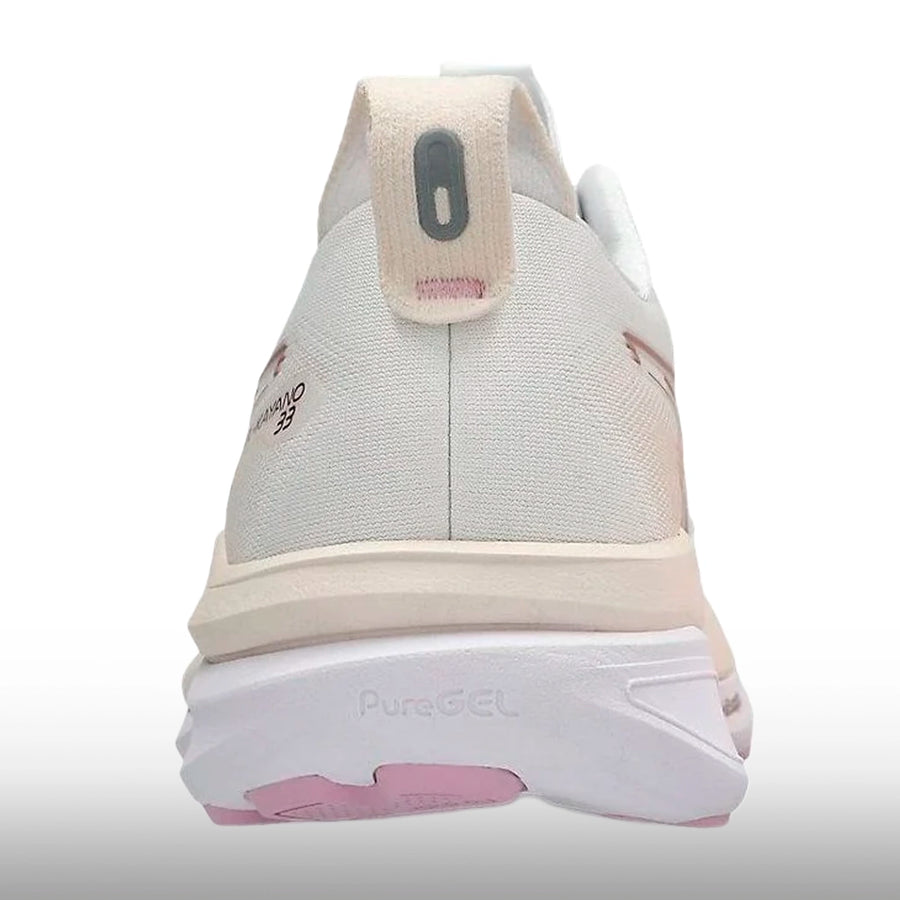 Asics Gel Kayano 33 Mujer White Hazy Lilac
