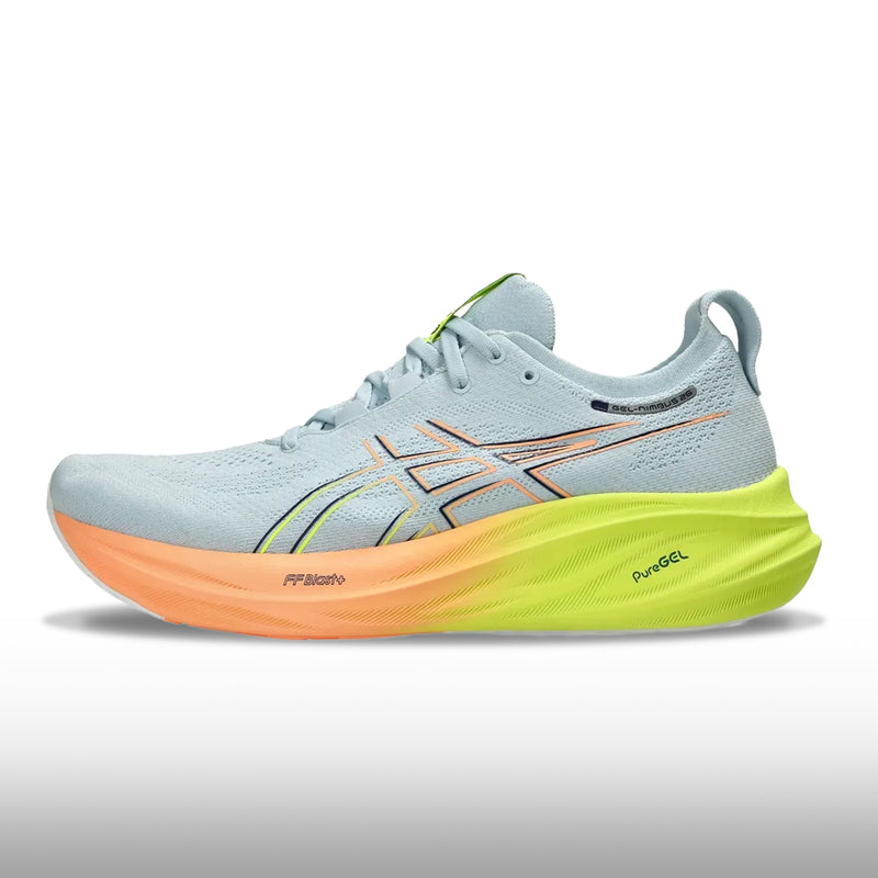 Asics Gel Nimbus 26 Paris Hombre Cool Grey Safety Yellow