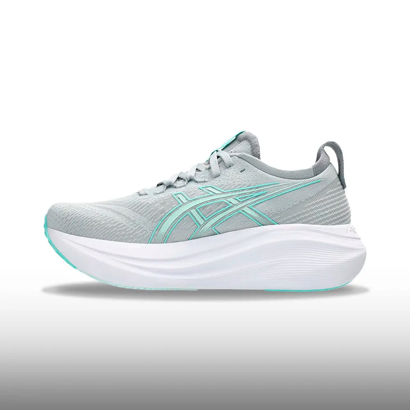 Asics Gel Nimbus 27 Mujer Piedmont Grey/Illuminate Mint