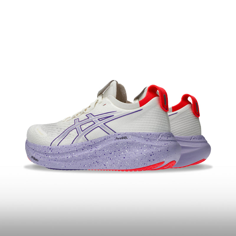 Asics Gel Nimbus 27 Tokyo Mujer Cream Edo Purple