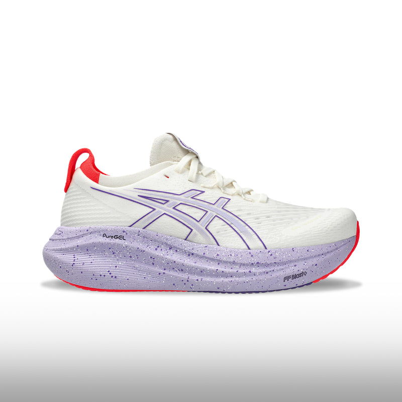 Asics Gel Nimbus 27 Tokyo Mujer Cream Edo Purple