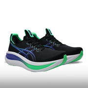 Asics Gel Nimbus 28 Hombre Black Cobalt Burst
