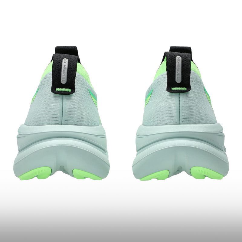 Asics Gel Nimbus 28 Hombre Cold Moss Illuminate Green