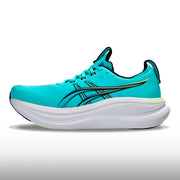 Asics Gel Nimbus 28 Hombre Energy Aqua Midnight