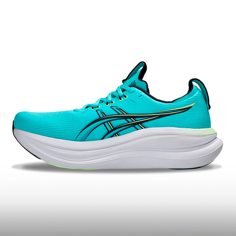 Asics Gel Nimbus 28 Hombre Energy Aqua Midnight