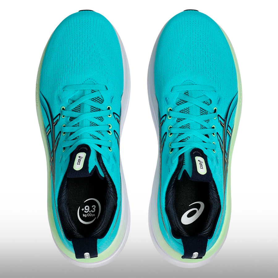 Asics Gel Nimbus 28 Hombre Energy Aqua Midnight