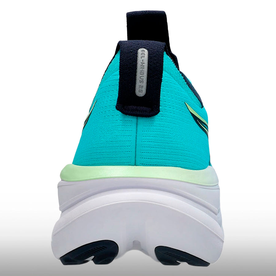 Asics Gel Nimbus 28 Hombre Energy Aqua Midnight