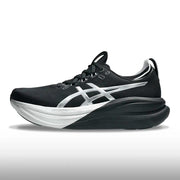 Asics Gel Nimbus 28 Hombre Platinum Black