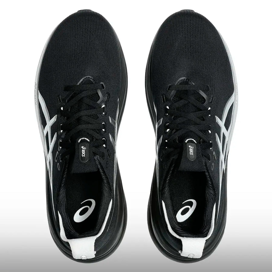 Asics Gel Nimbus 28 Hombre Platinum Black