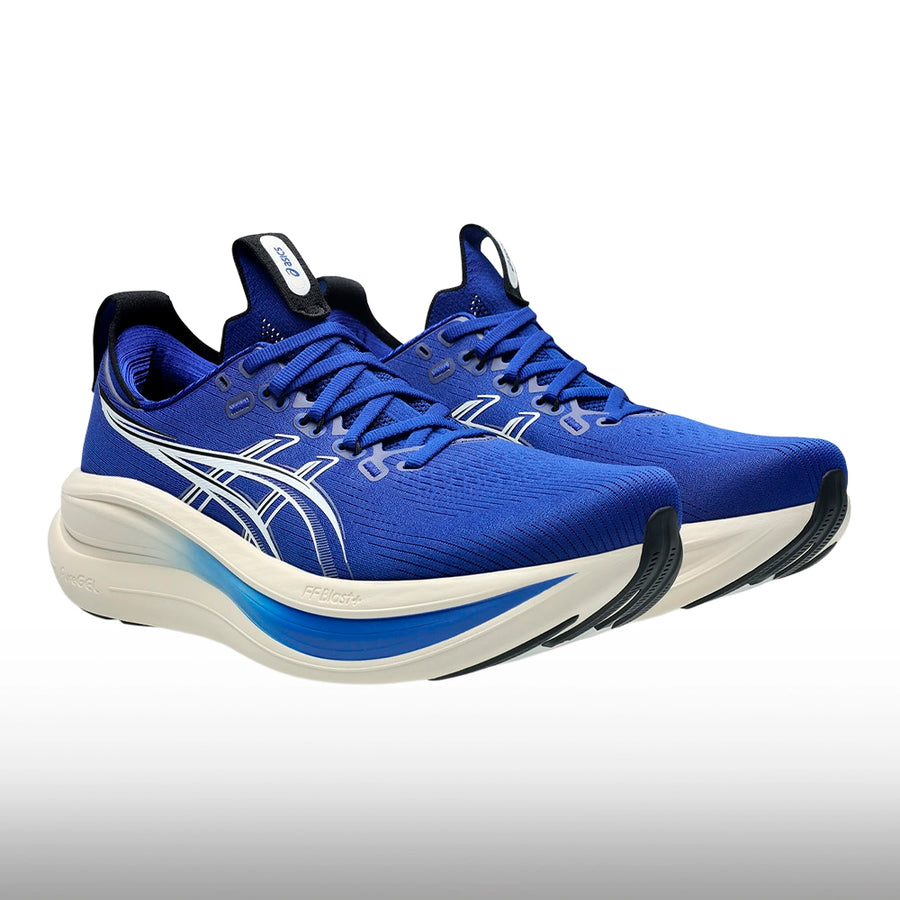 Asics Gel Nimbus 28 Hombre Prussian Blue Cream