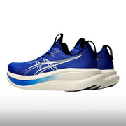 Asics Gel Nimbus 28 Hombre Prussian Blue Cream