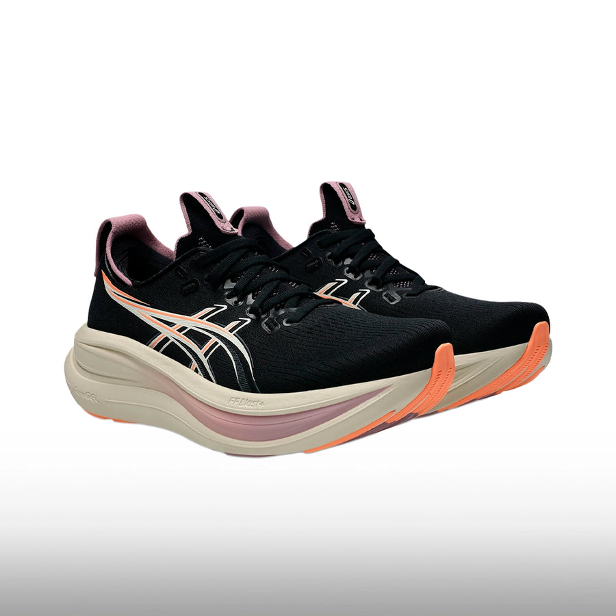 Asics Gel Nimbus 28 Mujer Black Taro Purple