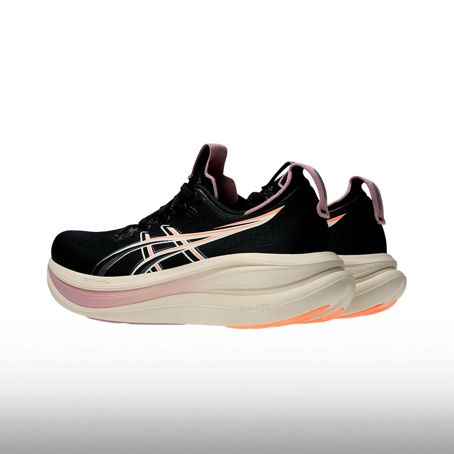 Asics Gel Nimbus 28 Mujer Black Taro Purple