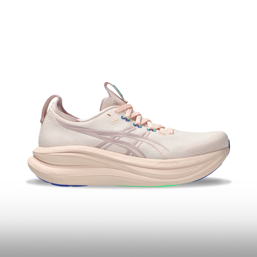 Asics Gel Nimbus 28 Mujer Rose Gold Cloud White