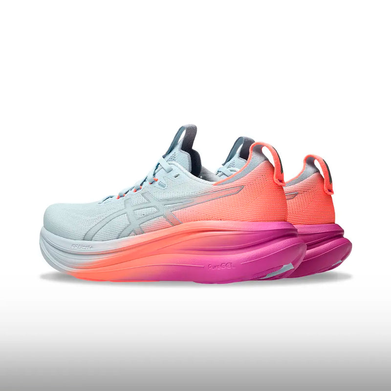 Asics Gel Nimbus 28 Mujer Sky Digital Sakura