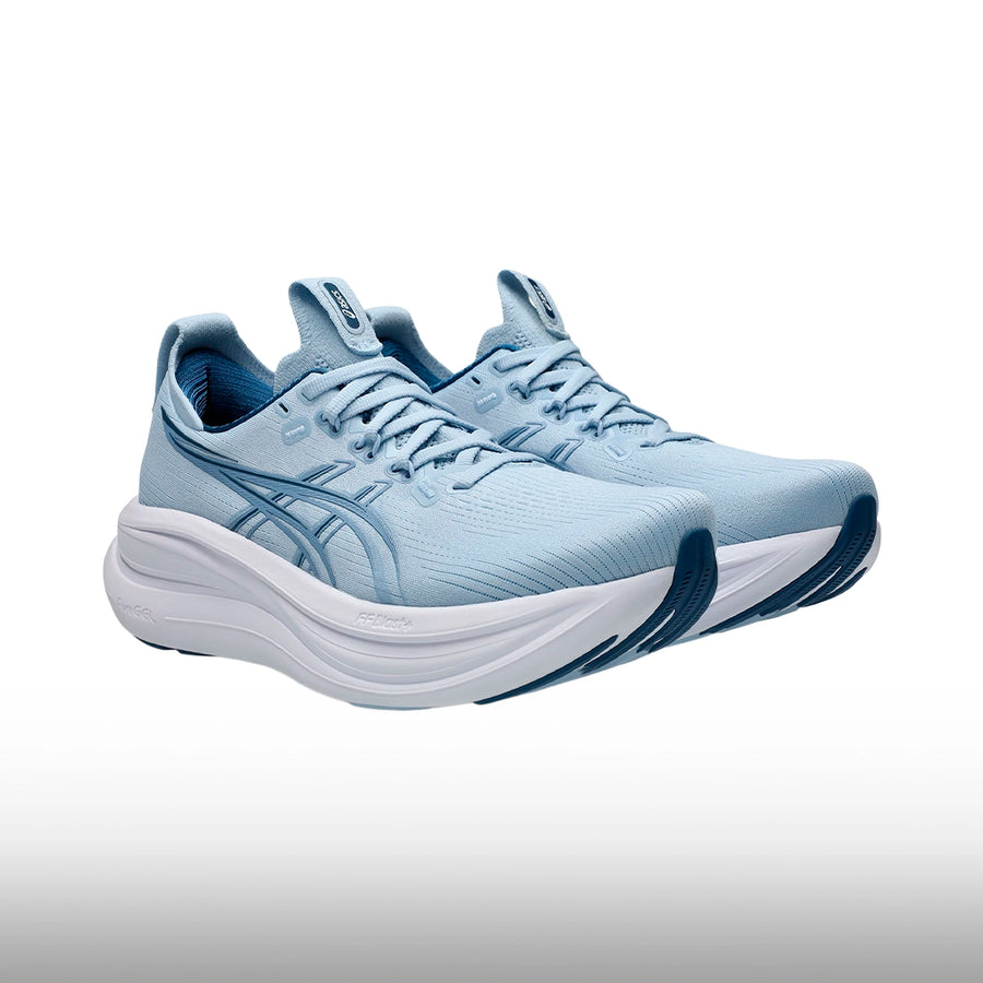 Asics Gel Nimbus 28 Mujer Solid Air Calm Indigo
