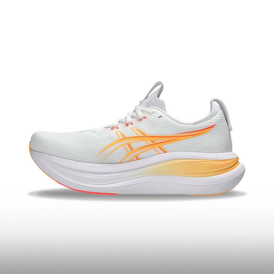 Asics Gel Nimbus 28 Mujer White Sun Coral