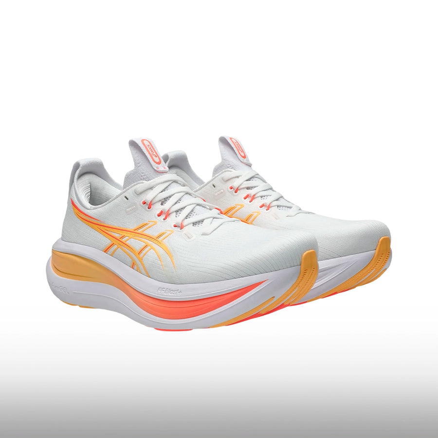 Asics Gel Nimbus 28 Mujer White Sun Coral