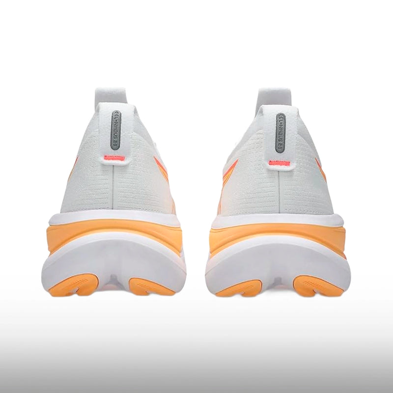 Asics Gel Nimbus 28 Mujer White Sun Coral