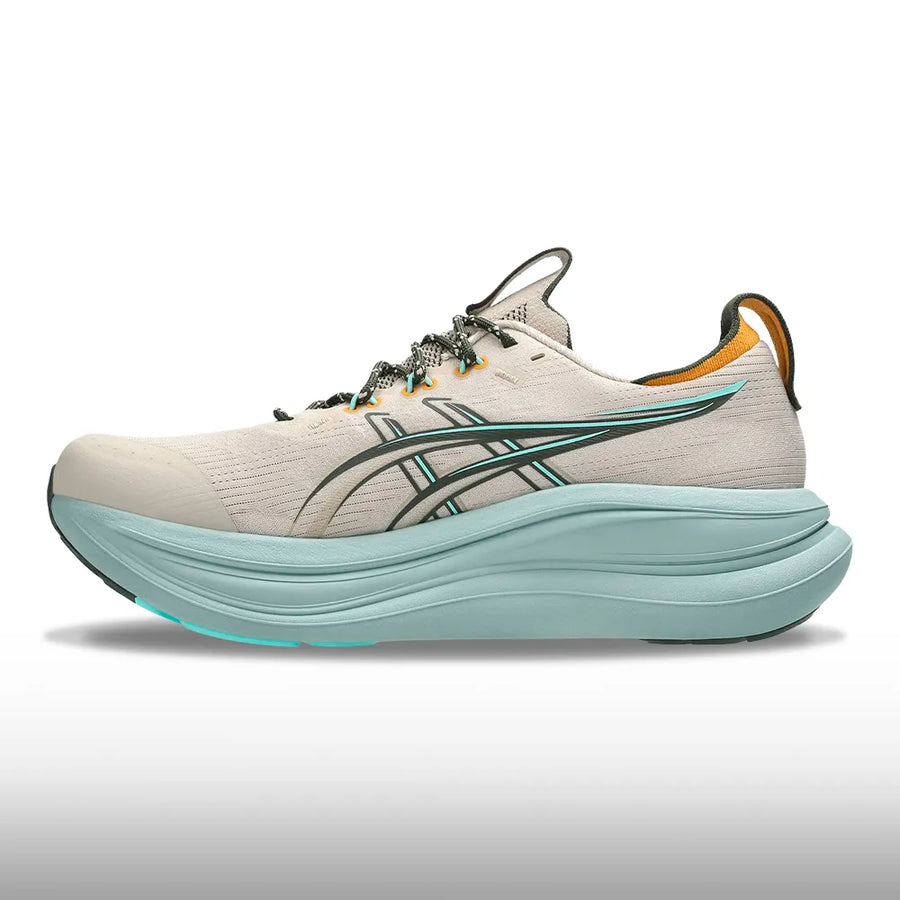 Asics Gel Nimbus 28 TR Hombre Simply Taupe Ocean Haze