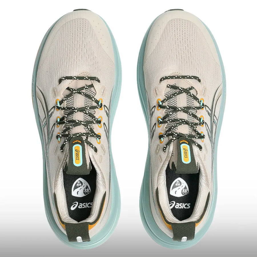 Asics Gel Nimbus 28 TR Hombre Simply Taupe Ocean Haze
