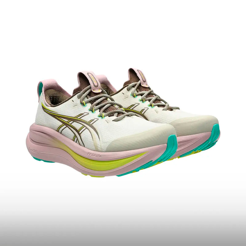 Asics Gel Nimbus 28 TR Mujer Light Dust Clay Canyon