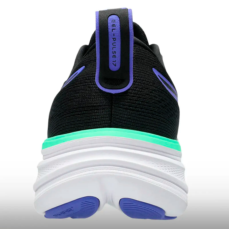 Asics Gel Pulse 17 Hombre Black Cobalt Burst